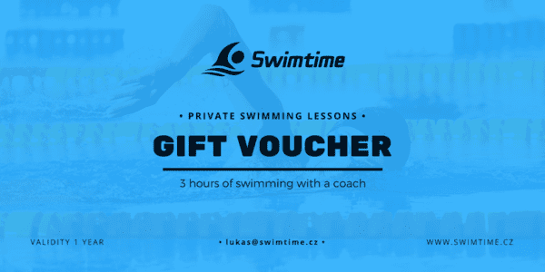 Gift voucher private swimming lessons